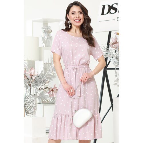 фото Платье dstrend, вискоза, размер 50, розовый