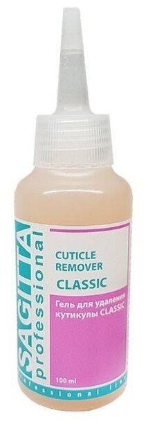 Sagitta, cuticle remover classic, Гель для удаления кутикулы, Классик, 100 мл