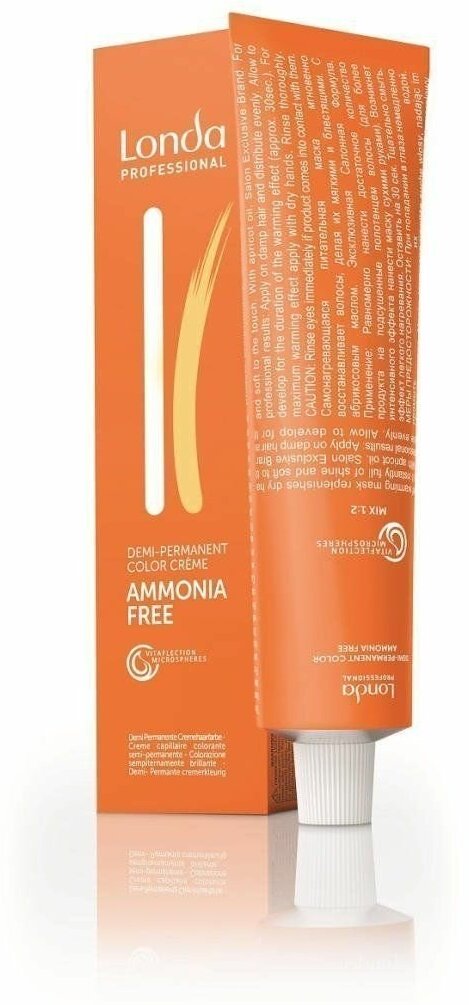 Londa Professional деми-перманентная крем-краска Ammonia-free, микстон, 0/68 фиолетово-синий микстон