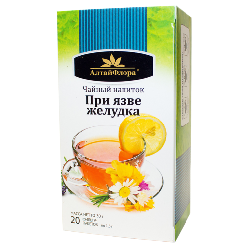 АлтайФлора чай При язве желудка ф/п, 1.5 г, 20 шт.