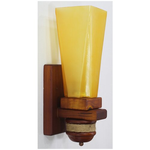 Светильник настенный (бра) Light House 6907/1W-Y, E27, 60Вт