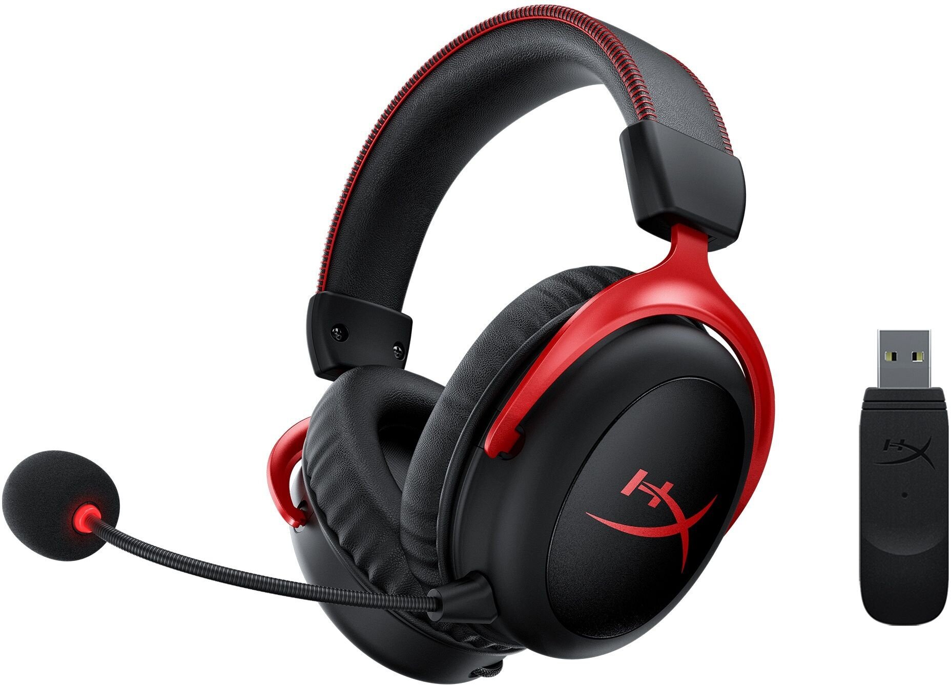 Гарнитура игровая HyperX Cloud II черный/красный (HHSC2X-BA-RD/G)