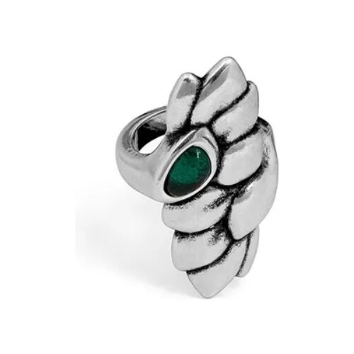 фото Кольцо ciclon, calendula, со вставкой из муранского стекла, cn-192501 (18,5, бирюзовый)