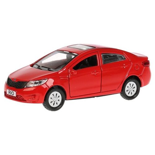 Машинка ТЕХНОПАРК Kia Rio (RIO-RD) 1:32, 12 см, красный