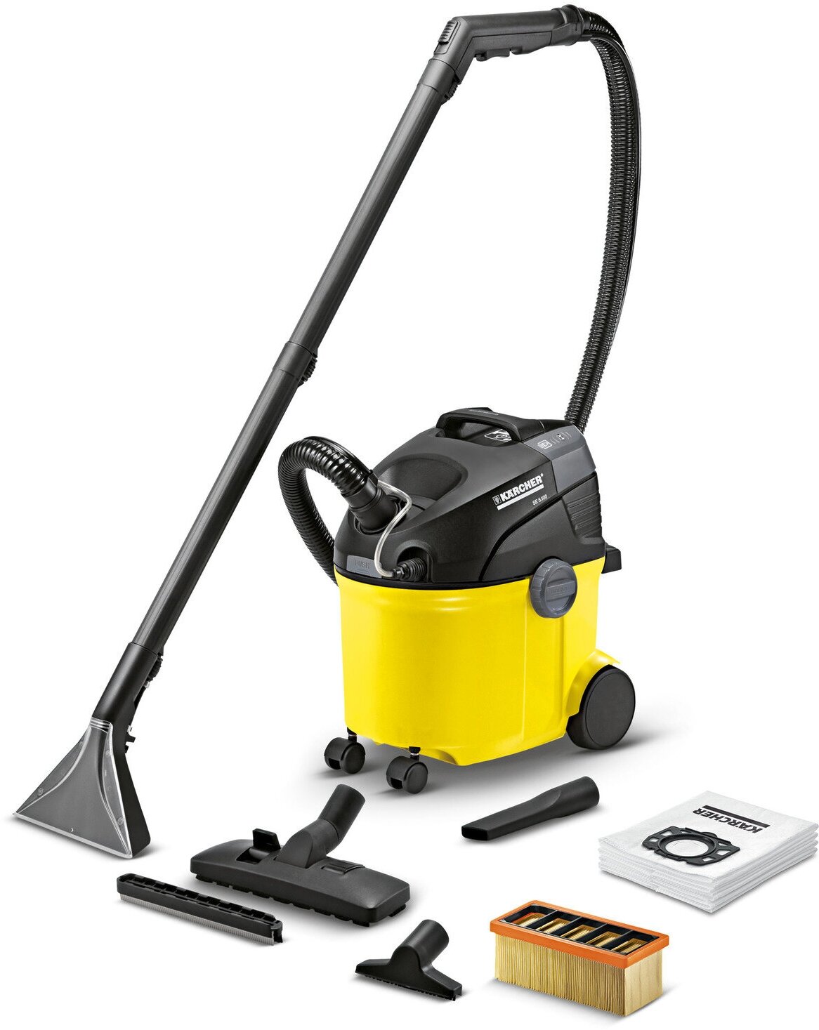 Профессиональный моющий пылесос Karcher SE 5.100, 1400 Вт