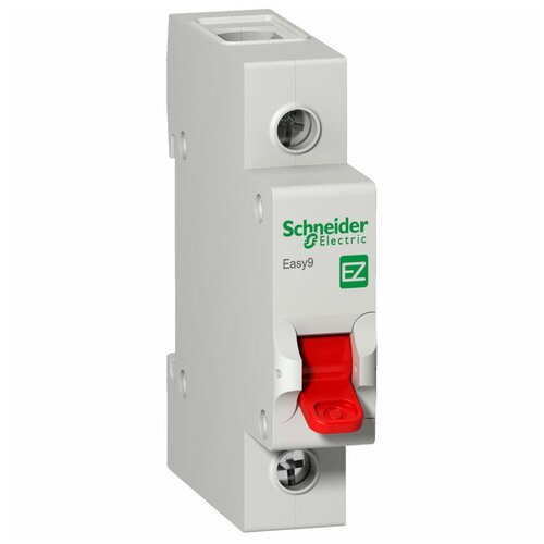 Рубильник Schneider Electric Easy9 (EZ9S16163) 1P 63А 230 В на DIN-рейку рубильник schneider electric easy9 ez9s16263 2p 63а 400 в на din рейку