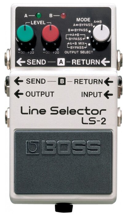 Boss Педаль-селектор LS-2 Line Selector фото 1