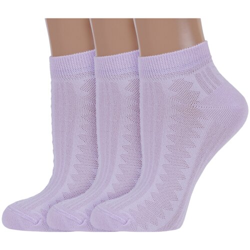 фото Женские носки rusocks, размер 23-25, фиолетовый
