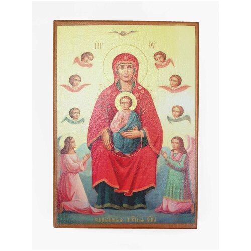 Икона Дивногорская Божия Матерь, размер - 40x60 икона пименовская божия матерь размер 40x60