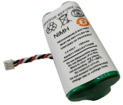 Аккумулятор для сканера штрих-кода Symbol 82-67705-01, BTRY-L 3,6V 750mAh код 020.01010v