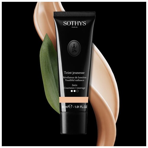 Sothys, Anti Age Тональный крем для лица с сатиновым финишем №С20 Sable Холодный бежевый Teint jeunesse, 30 мл.