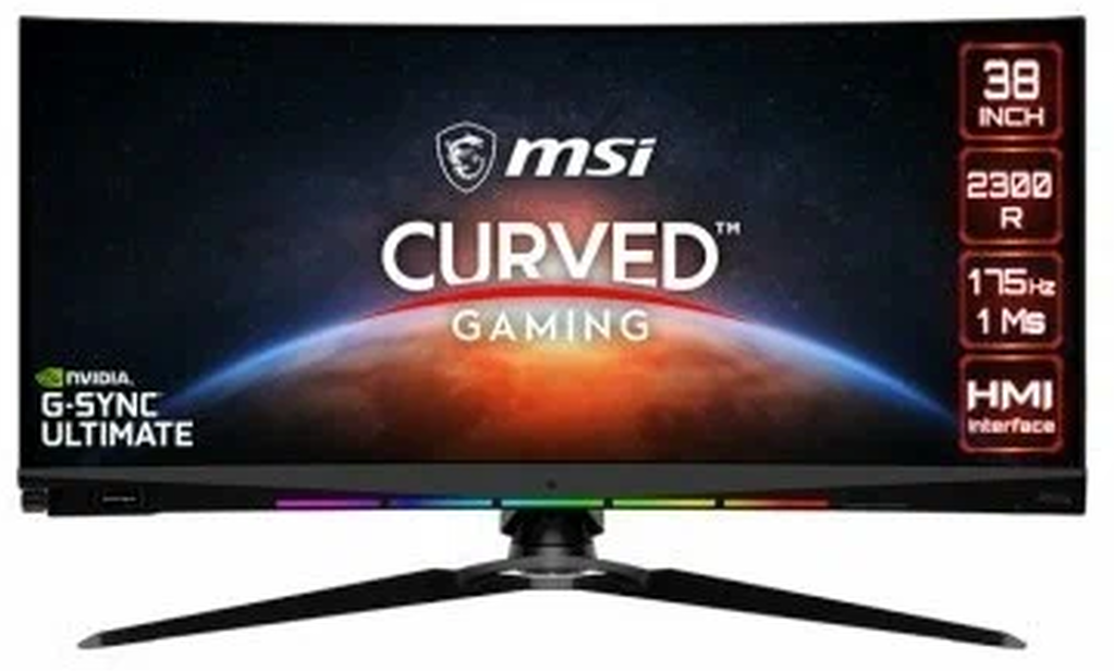 Монитор 37.5" MSI Optix MEG381CQR PLUS Black