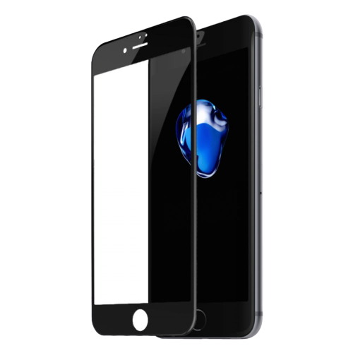 Защитное стекло для Apple iPhone 7 Plus / iPhone 8 Plus полноэкранное с рамкой FULL GLUE black