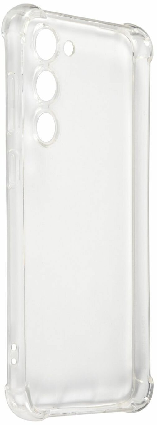 Накладка силикон iBox Crystal для Samsung Galaxy S23+, с усиленными углами (прозрачный) - фото №2