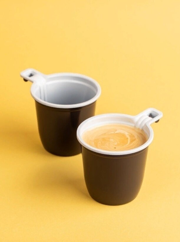 Одноразовые пластиковые чашки стаканчики 50 шт. по 200 мл. для чая кофе воды напитков соков - фотография № 5