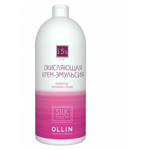 Ollin Silk Touch Oxidizing Emulsion Cream - Оллин Силк Тач Окисляющая крем-эмульсия, 1000 мл - color окислительная эмульсия 6% 60 мл