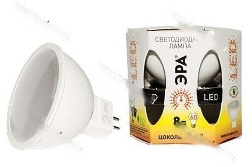 ЭРА LED MR16-8W-827-GU5.3 (диод, софит, 8Вт, тепл, GU5.3) - фотография № 8