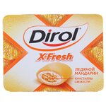 Жевательная резинка Dirol Cadbury X-fresh Ледяной мандарин, 18 г - изображение