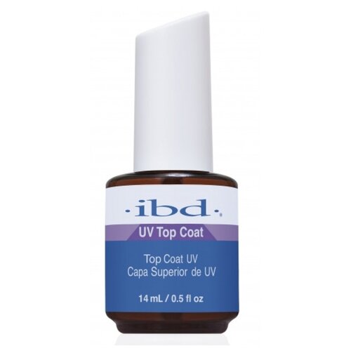 Ibd Верхнее покрытие UV Top Coat, прозрачный, 14 мл