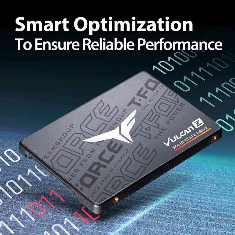 Накопитель SSD Team Group T-FORCE VULCAN Z 480 Gb (T253TZ480G0C101) - фото №5