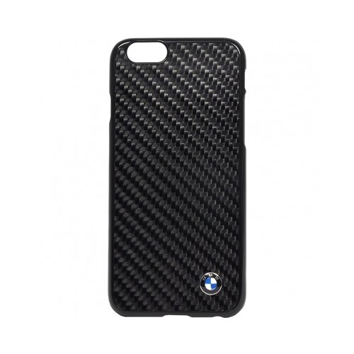 фото Пластиковый чехол-накладка для iphone 7/8/se (2020) bmw signature real carbon hard, черный (bmhci8mbc)