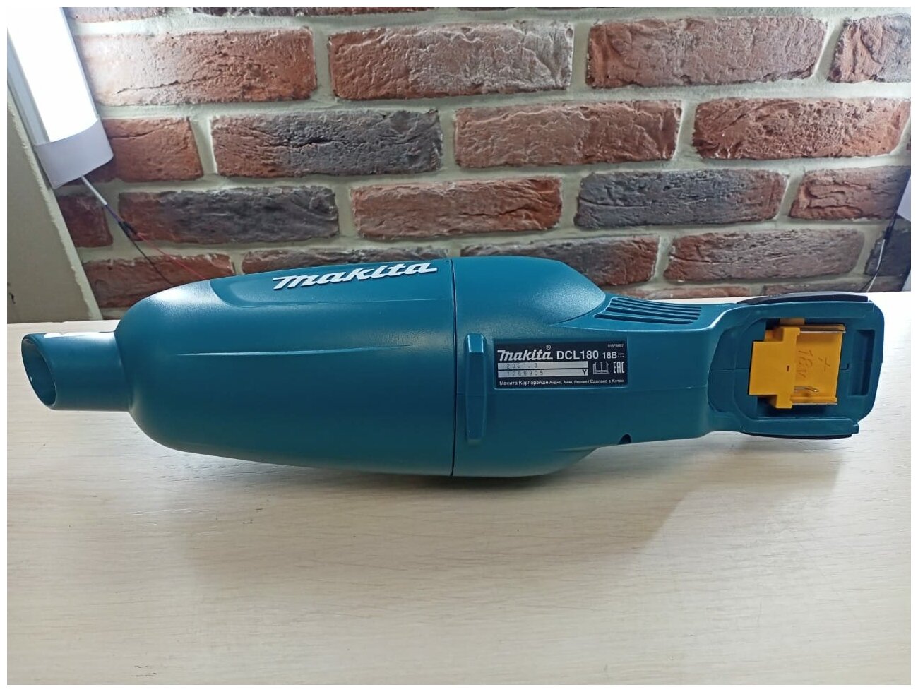 Пылесос аккумуляторный MAKITA DCL180Z 18 В - фото №9