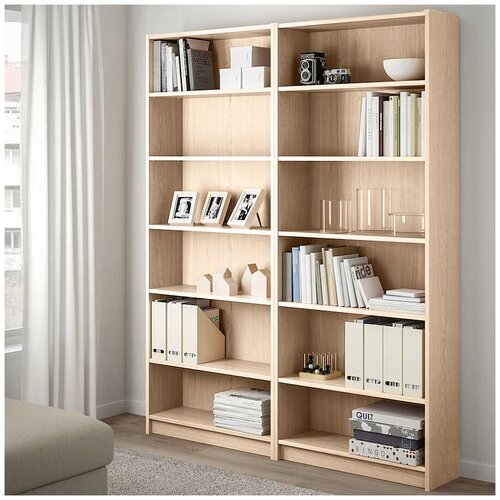 Стеллаж Билли 03 размеры 160х202х28 Дуб Сонома