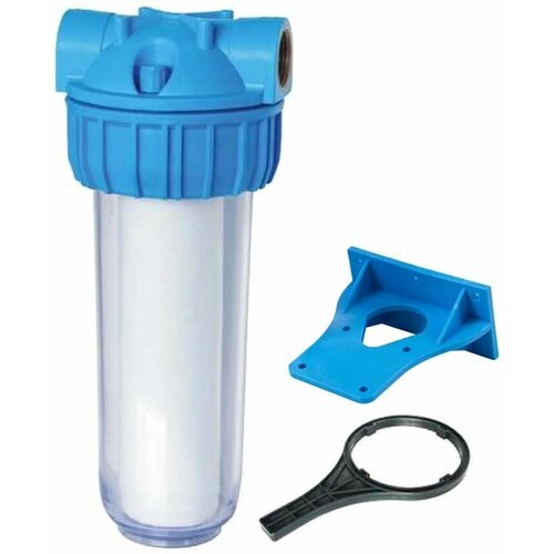 Фильтр магистральный с картриджем 34 Аквастиль Фильтр для воды колба с картриджем 1654₽