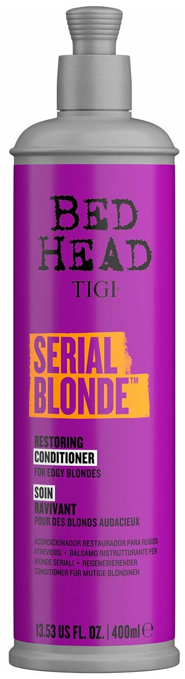 Кондиционер восстанавливающий TIGI Bed Head Serial Blonde для блонда, 400 мл