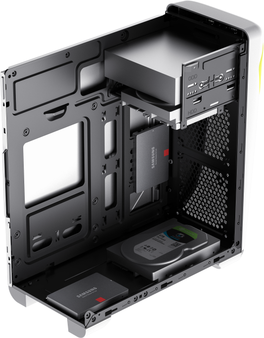 Компьютерный корпус E-ATX, без блока питания GameMax TiTan Silent - фото №11
