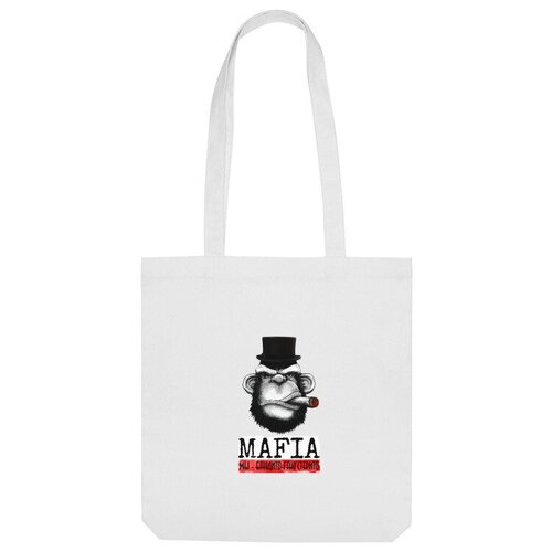 Сумка шоппер Us Basic, белый шапка mafia мафия 7