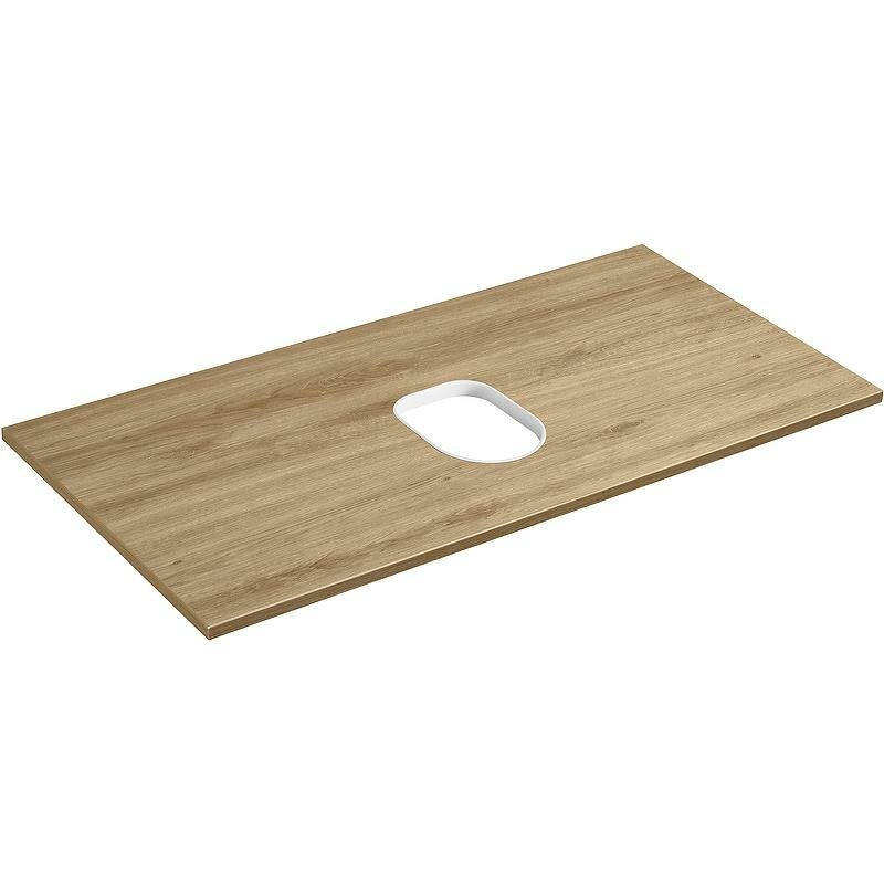 Столешница под раковину Aquaton Либерти 90 1A279703LYC70 Дуб эльвезия