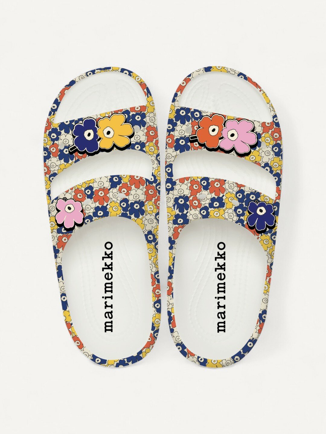 Шлёпанцы Crocs Marimekko Classic Sandal, размер m7/w9, мультиколор — фото 1