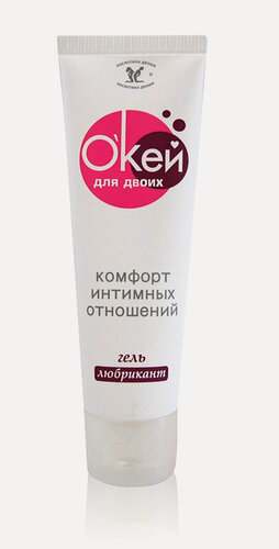 Изображение товара Гель-лубрикант Биоритм окей, на водной основе, без красителей, 50 г