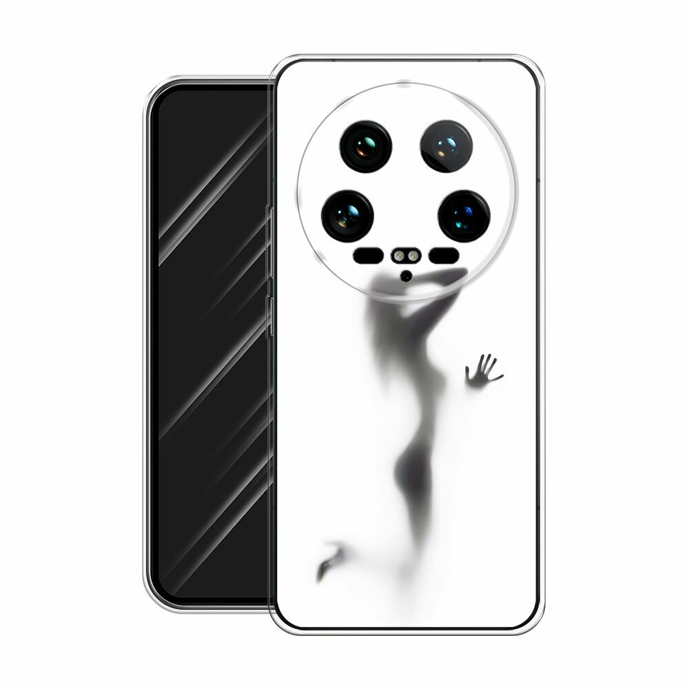 Чехол на Xiaomi 14 Ultra / Сяоми 14 Ультра с принтом "Стекло в душе" — фото 1