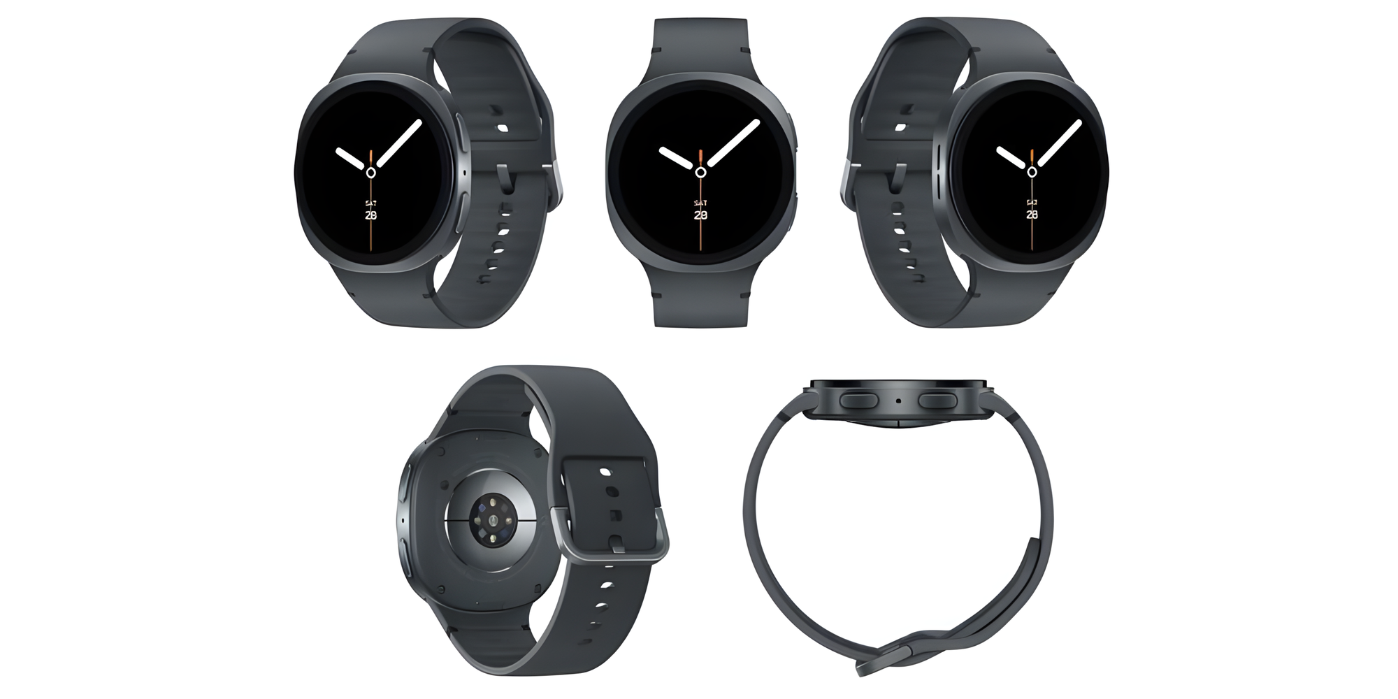 Смарт-часы Smart Watch Samsung Watch 8 Black Мониторинг здоровья