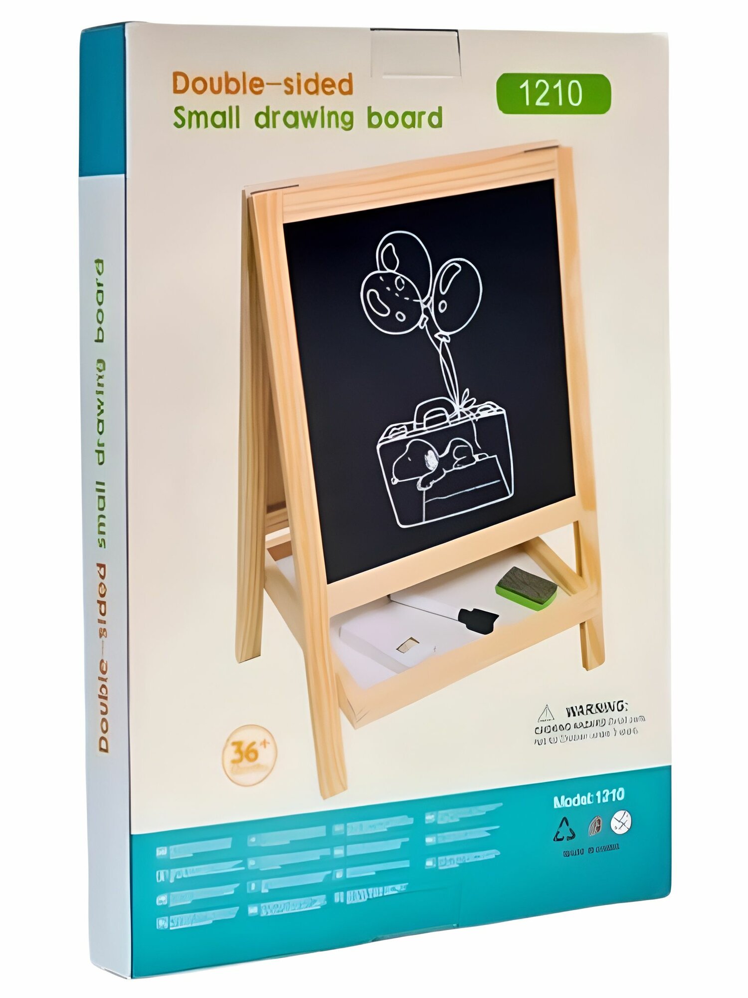 Доска магнитная маркерная и меловая двусторонняя для детей с буквами и цифрами. Набор для обучения и рисования. Полный комплект: мелки маркер губка.