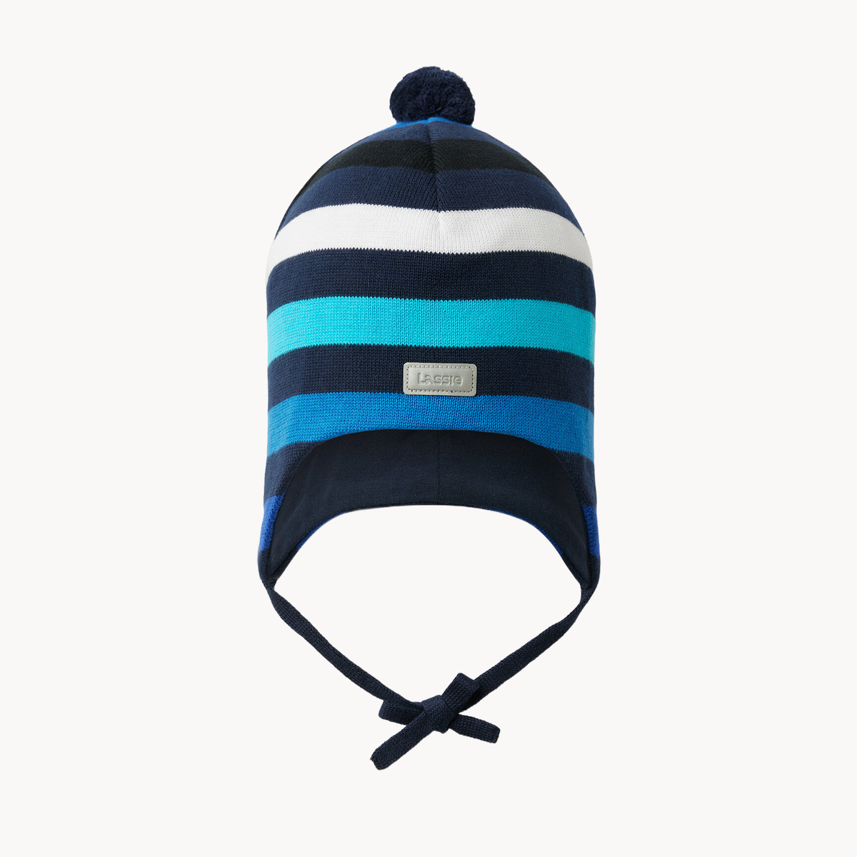 Шапка-ушанка Lassie Noe для мальчиков, размер 042, синий — фото 1