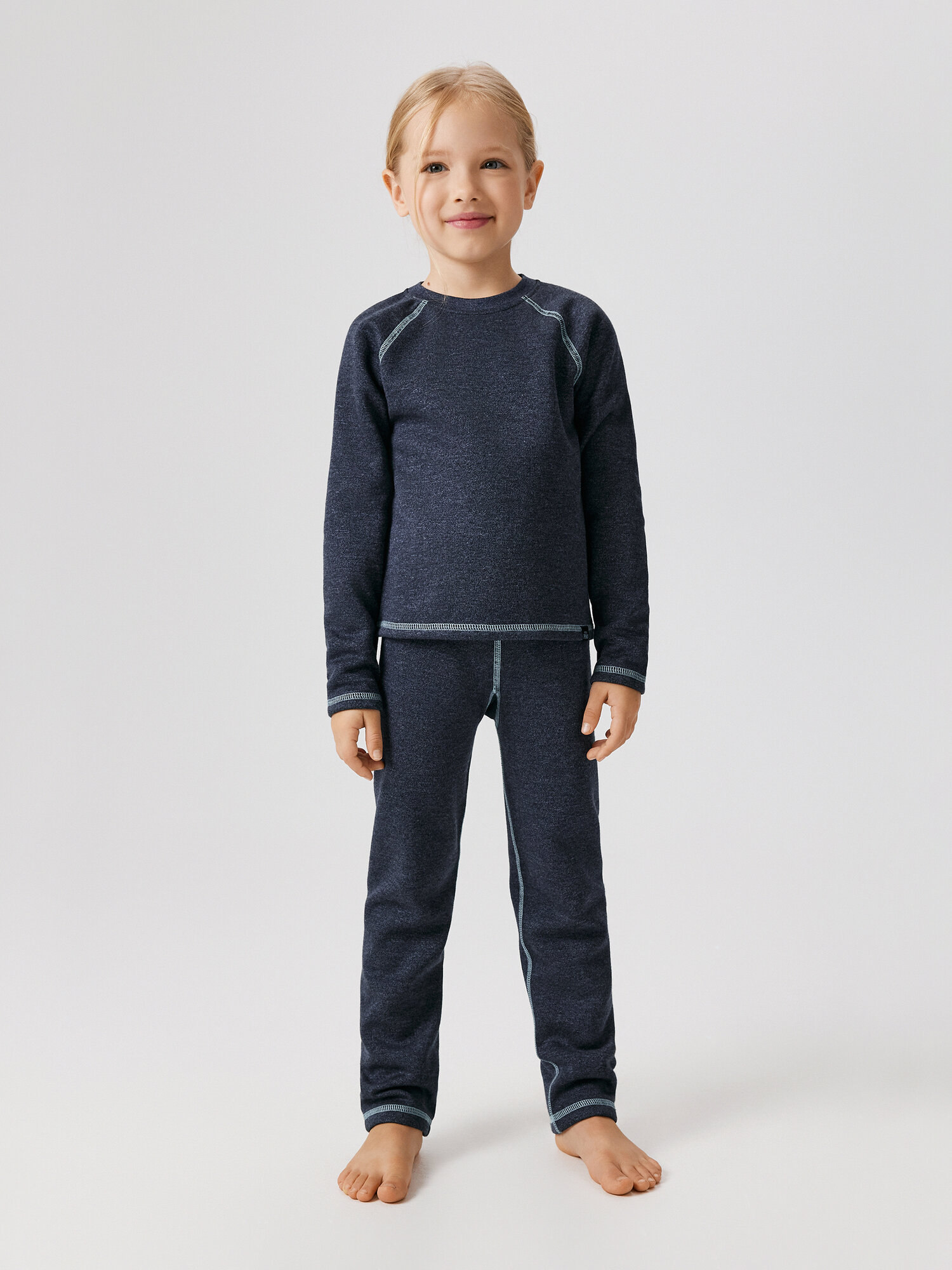 Термобрюки Acoola размер 122-128 темно-синий