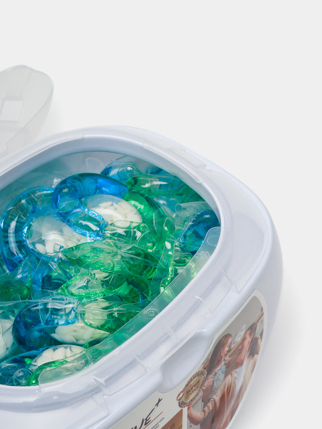 Набор капсул для стирки, с кондиционером, отбеливателем, 61шт — фото 1