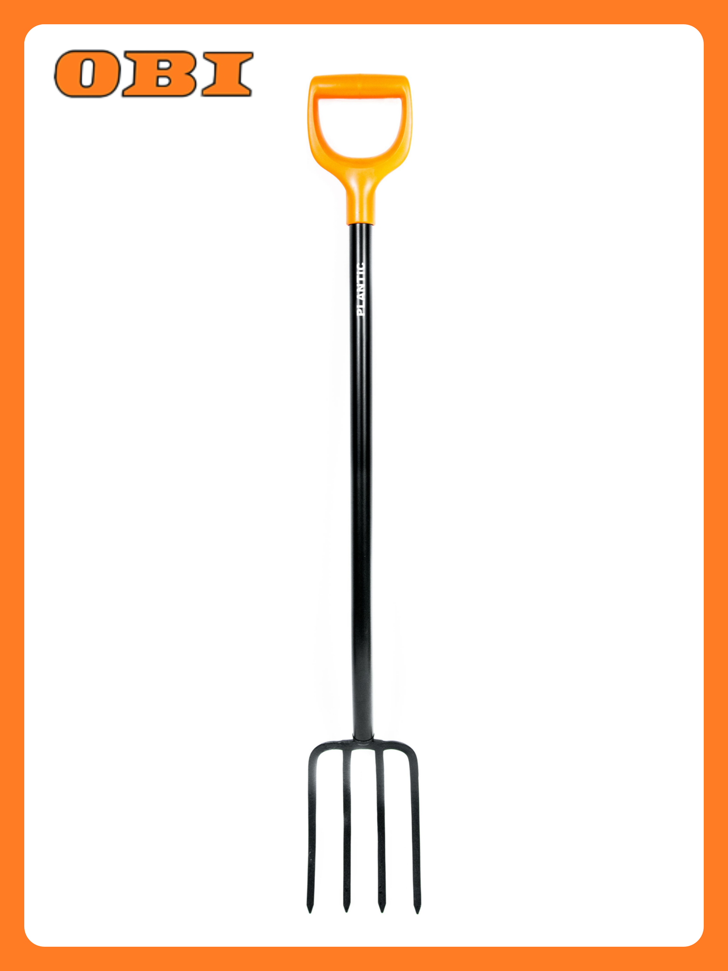 Вилы Plantic Terra сталь 4 зубца эргономичная рукоятка 120 см