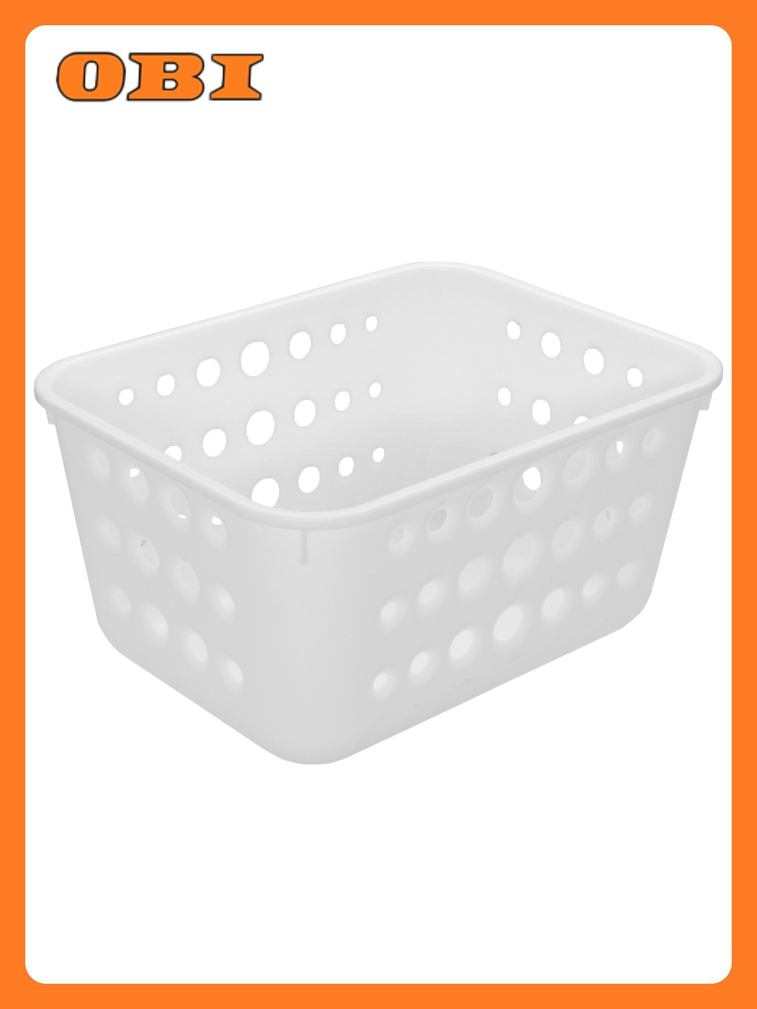 Корзинка BEROSSI Donna M снежно-белый 230x174x120 мм