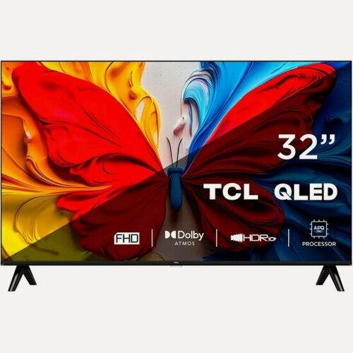 Изображение товара Телевизор Tcl 32S5K-UZ, QLED, FULL HD, Smart Google TV, черный