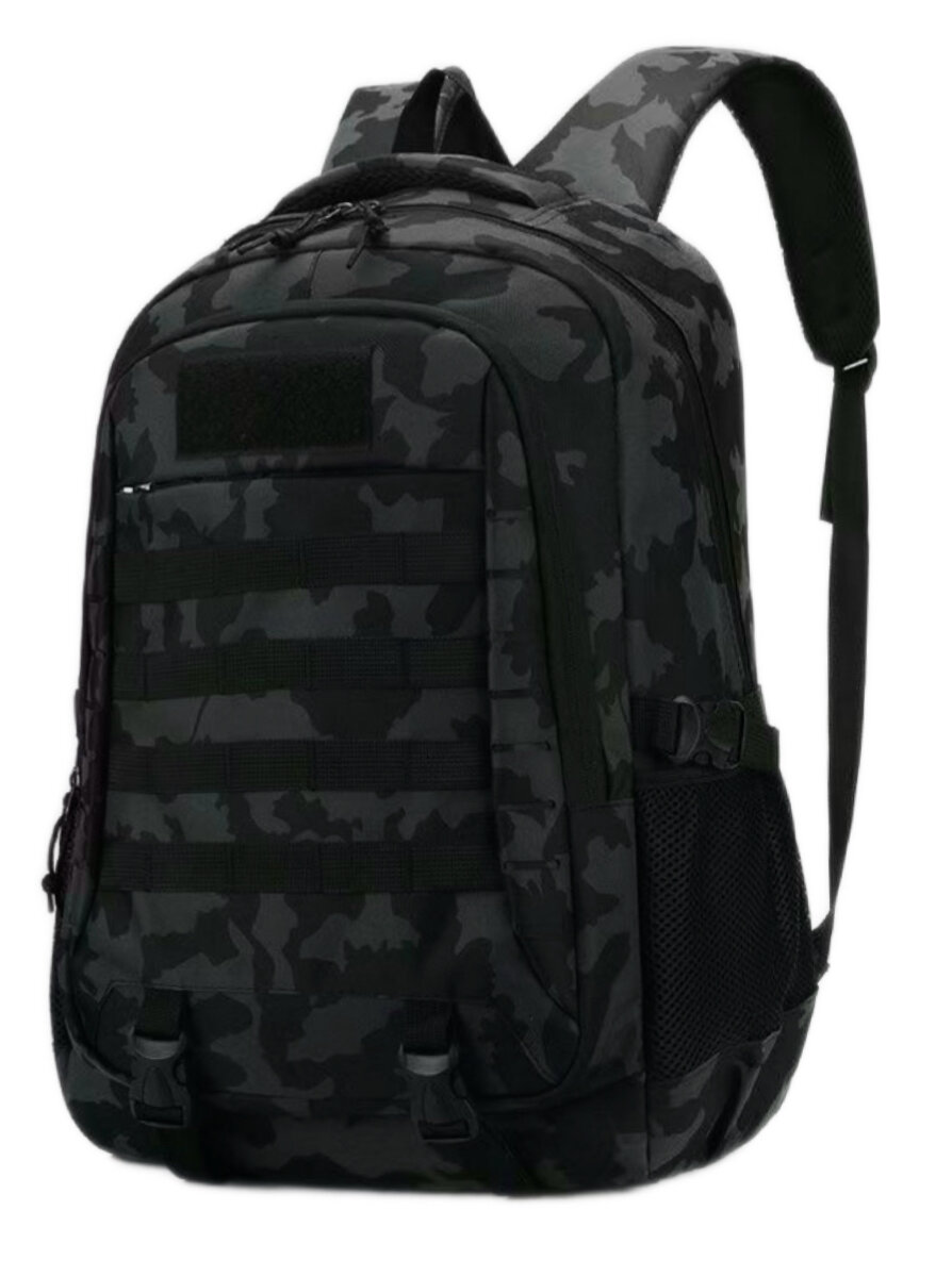 Рюкзак мужской тактический Snoburg SN9004 черный камуфляж