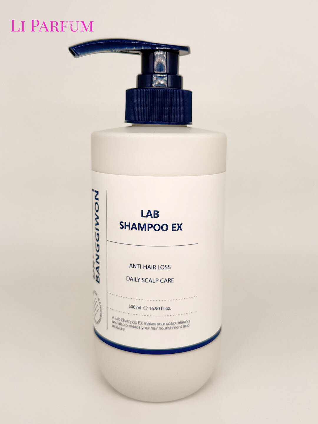 DR+ BANGGIWON Lab Shampoo EX — шампунь против выпадения волос, ежедневный уход за кожей головы, укрепляющий, 500 мл