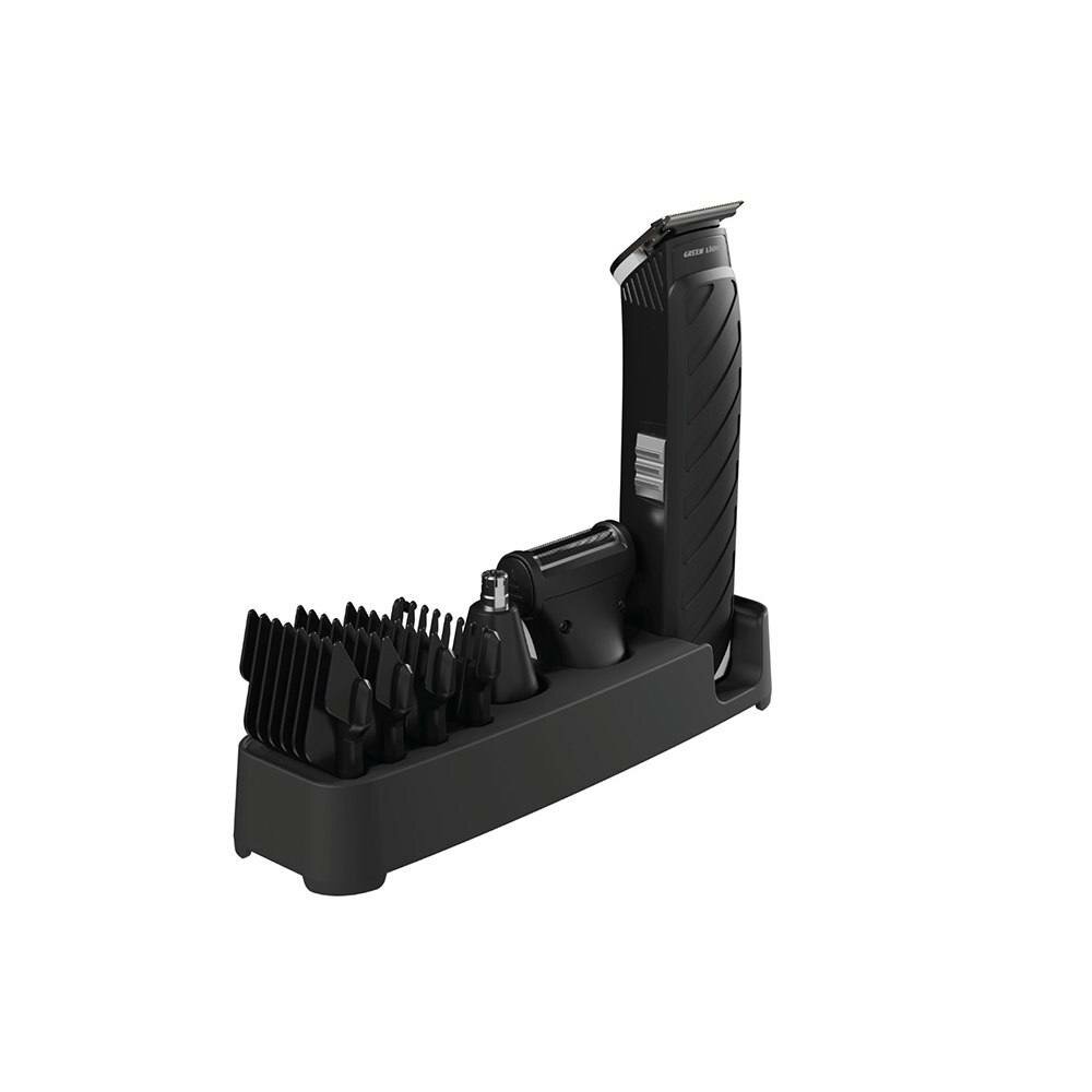 Green Lion Trim Core 3 – многофункциональный триммер 3-в-1 для волос, бороды и носа, 7200 об/мин, 90 мин работы