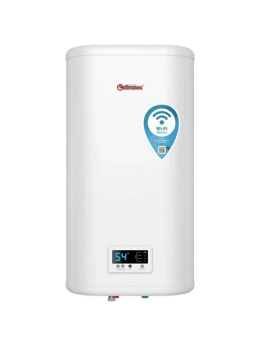 Накопительный электрический водонагреватель Thermex IF 50 V (pro) Wi-Fi White IF 50 V (pro) Wi-Fi