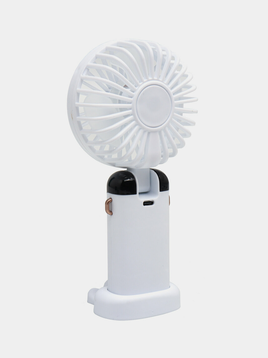 Мини-вентилятор, настольный, питание от USB порта, высота 8 см — фото 1
