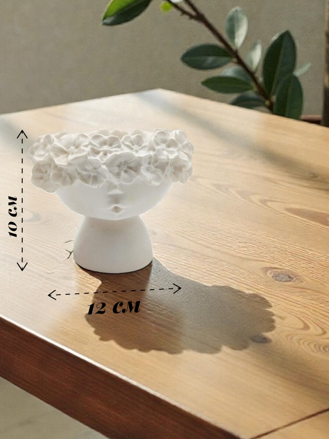 Статуэтки "Силуэт", ручная работа, декор, гипсовые, натуральные