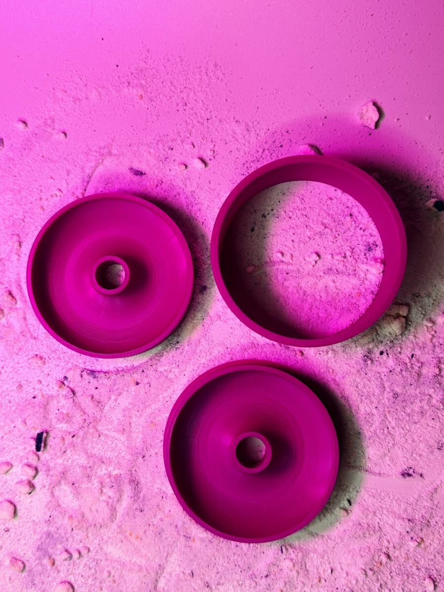 Мини 3D форма для бомбочек Пончик 5 см — фото 1